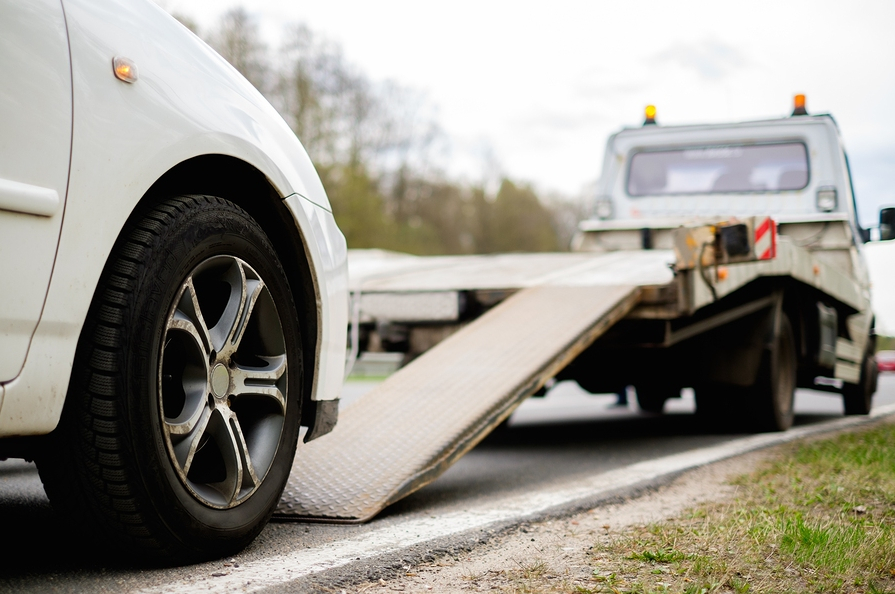 this image shows towing services in Sunrise, FL
